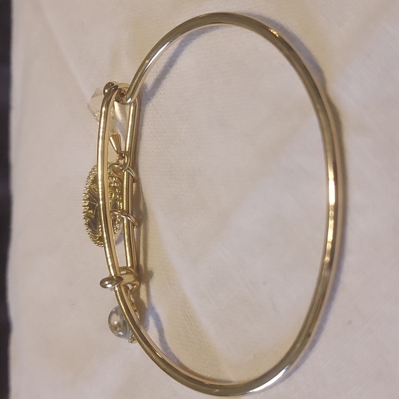 Elephant Coin Bangle #85 - Picture 2 of 3